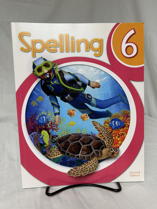 BJU Spelling 6 (2nd Ed.) Worktext