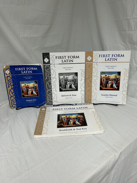 First Form Latin (1st Ed.) Set of 4
