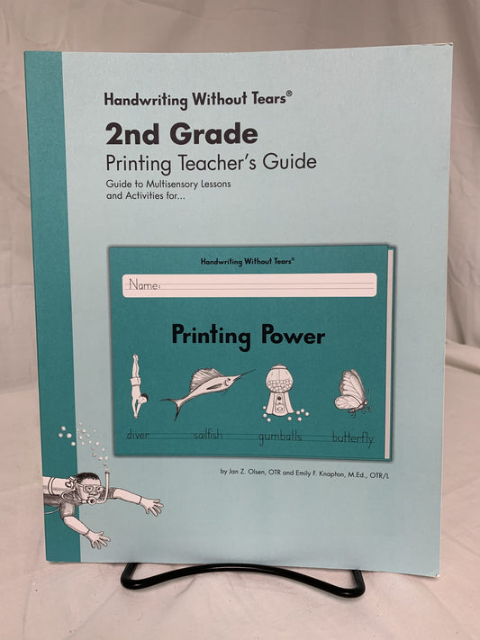 Handwriting Without Tears 2nd Grade Printing Teacher's Guide