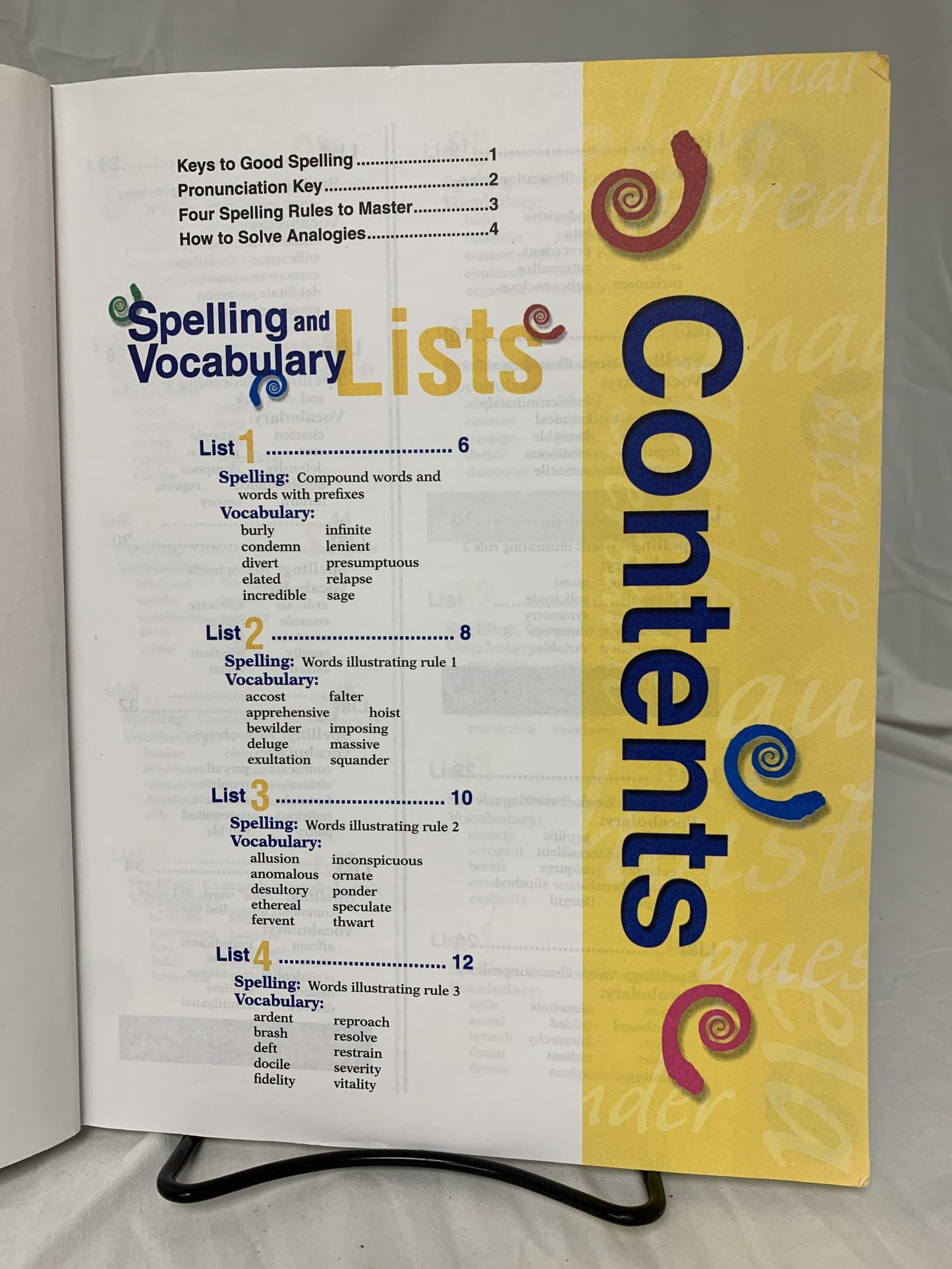 Abeka Vocabulary, Spelling, Poetry III (4th Ed.) Set of 2