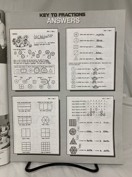 Key to Fractions - Answers and Notes: Books 1-4