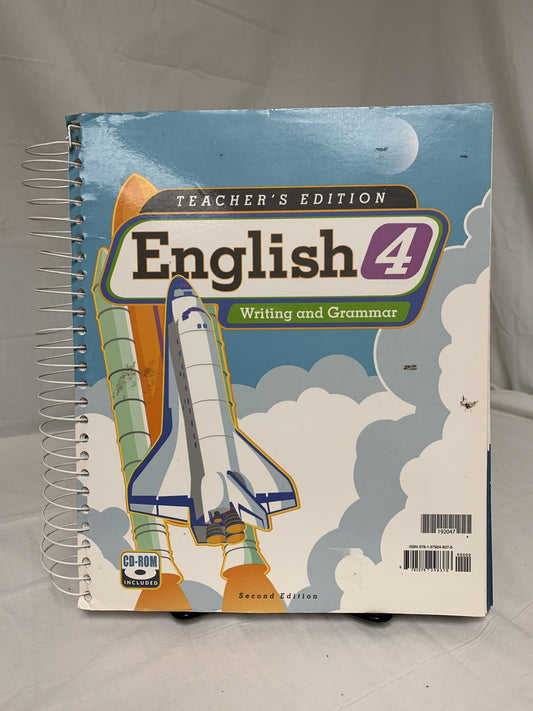 BJU English 4 (2nd Ed.) Teacher's Edition
