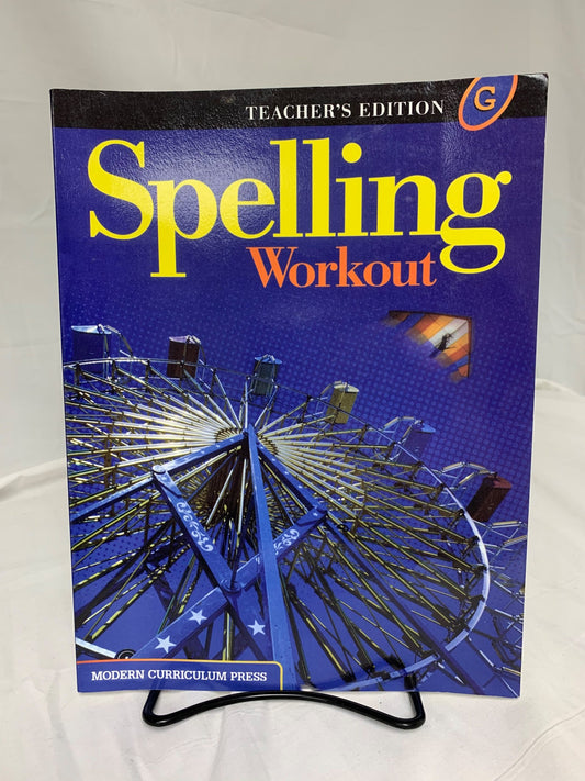 Spelling Workout Level G Teacher's Edition