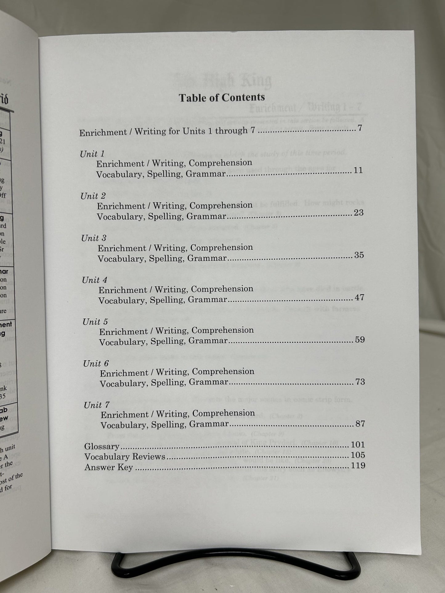 The High King Student Study Guide