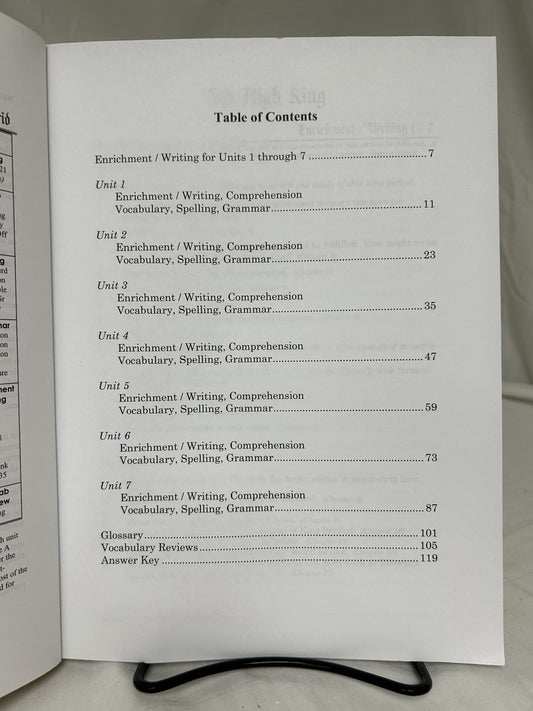 The High King Student Study Guide