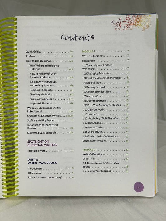 Writers in Residence Volume 1 Apprentice Set of 2