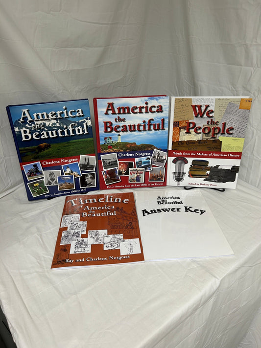 America The Beautiful (1st Ed.) Set of 5