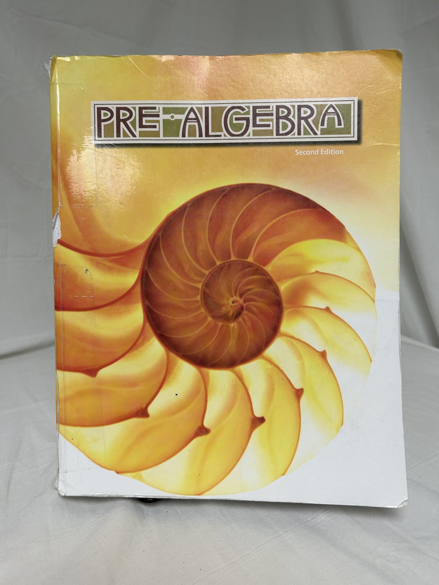 BJU Pre-Algebra (2nd Ed.) Textbook (writing)
