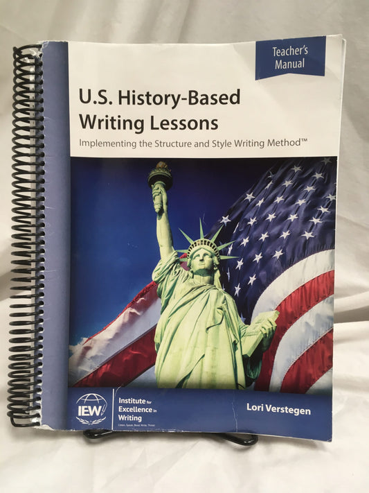 U.S. History-Based Writing Lessons (1st Ed.) Teacher's Manual