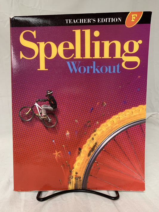 Spelling Workout Level F Teacher's Edition