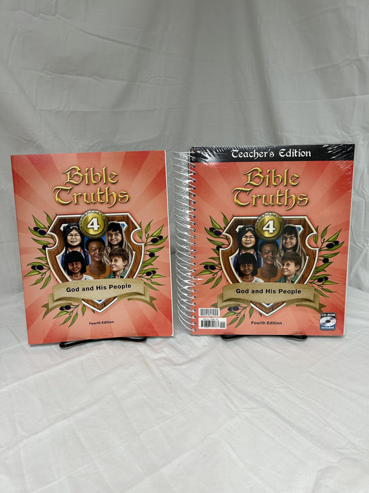 BJU Bible Truths 4 (4th Ed.) Set of 2
