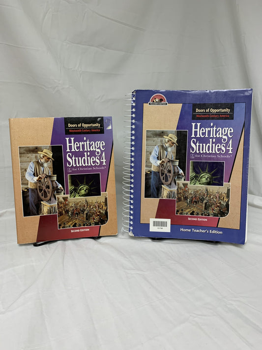 Heritage Studies 4 (2nd Ed.) Set of 2