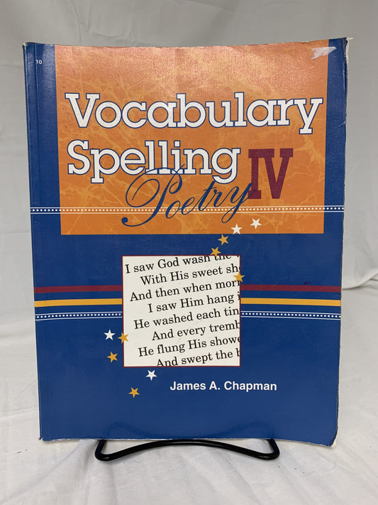 Abeka Vocabulary Spelling Poetry IV (2nd Ed.)