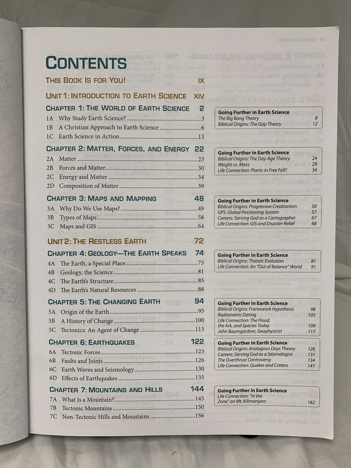 BJU Earth Science (4th Ed.) Textbook