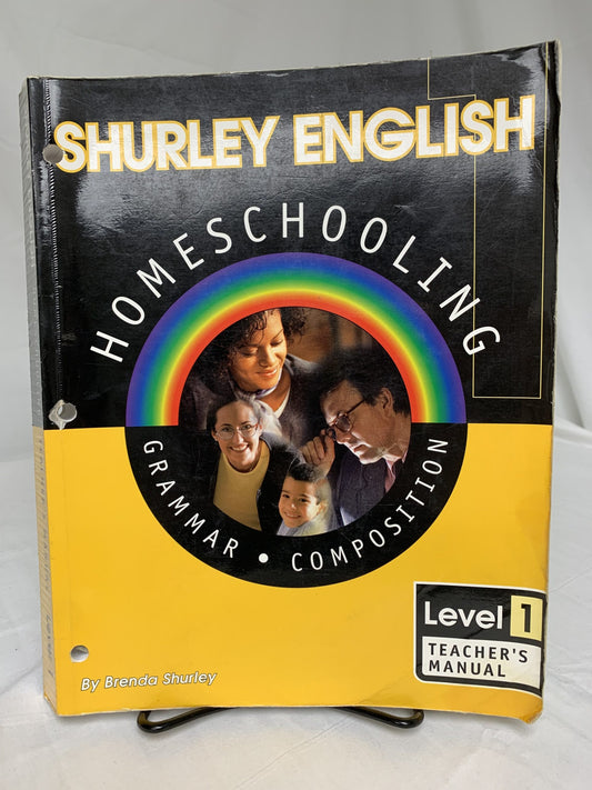 Shurley English Level 1 Teacher's Edition