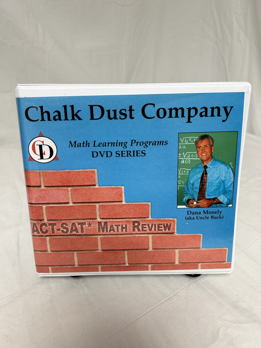 Chalk Dust ACT-SAT Math Review DVD Series