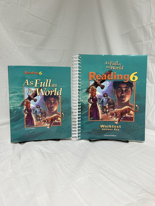 BJU Reading 6 (2nd Ed.) Set of 2