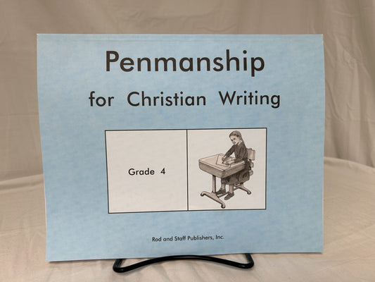Penmanship for Christian Writing Grade 4 (1st Ed.) Workbook