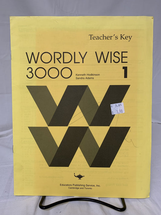 Wordly Wise 3000 Book 1 Teacher's Key