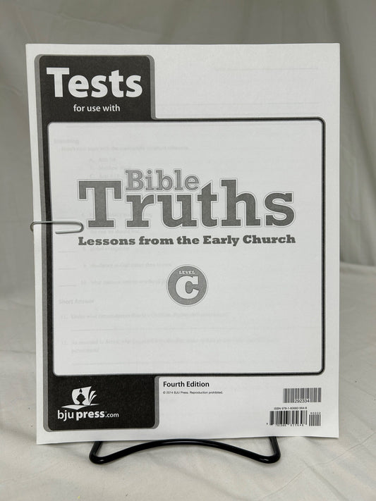 Bible Truths C Tests (4th ed.)