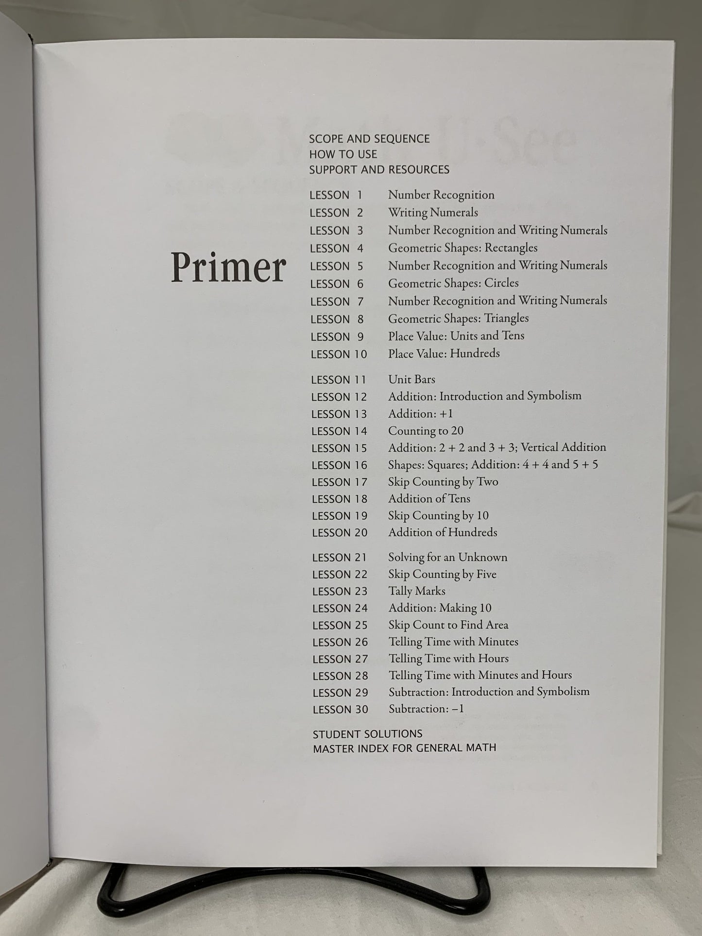 Math-U-See Primer Instruction Pack