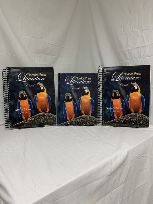 Mosdos Press Literature Coral - Set of 3