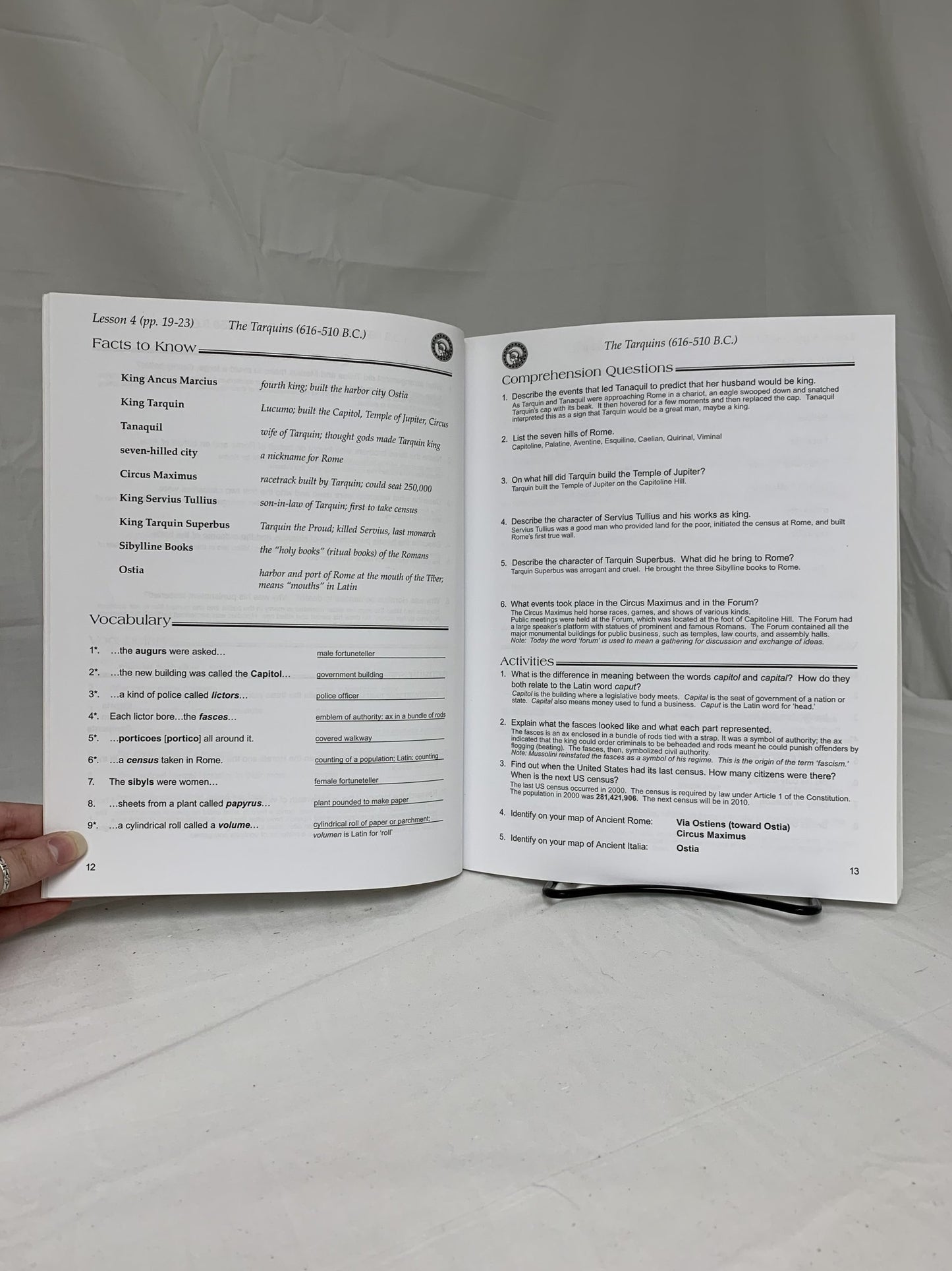 Famous Men of Rome Set of 3