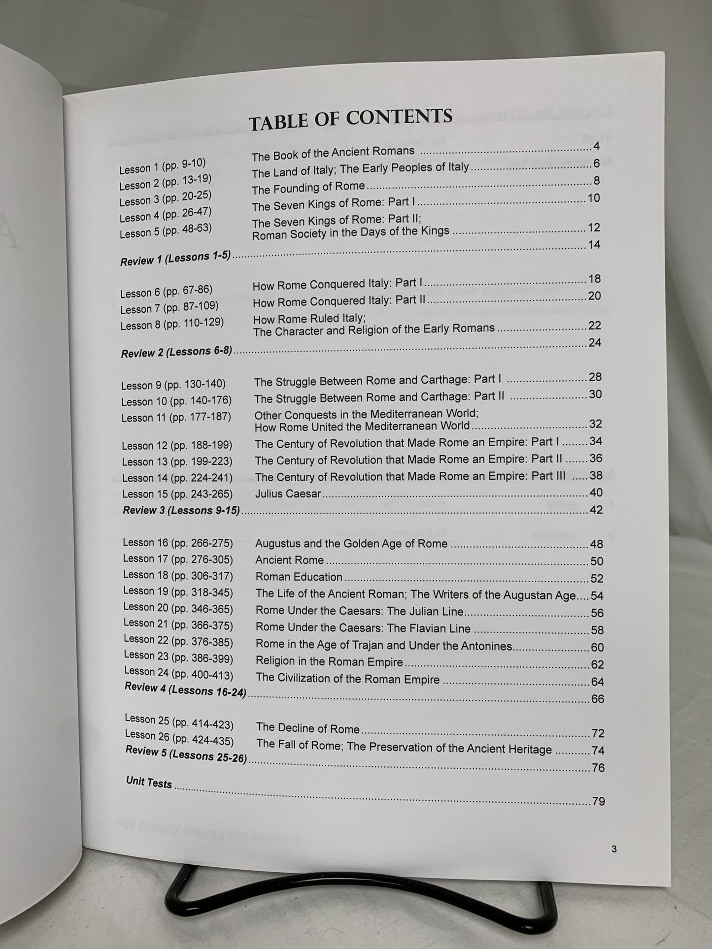 The Book of the Ancient Romans Set of 3