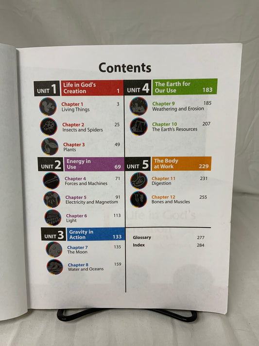 BJU Science 4 (3rd Ed.) Textbook