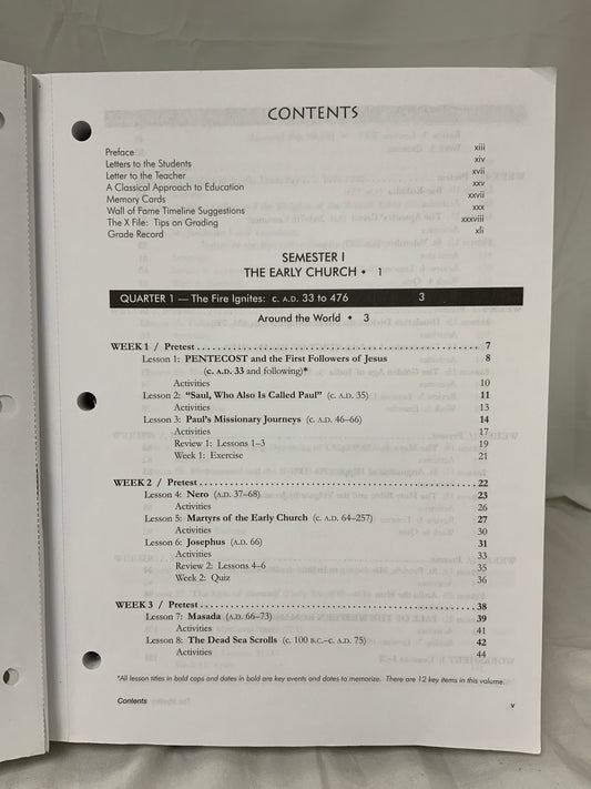 The Mystery of History Volume II (1st Ed.) Companion Guide