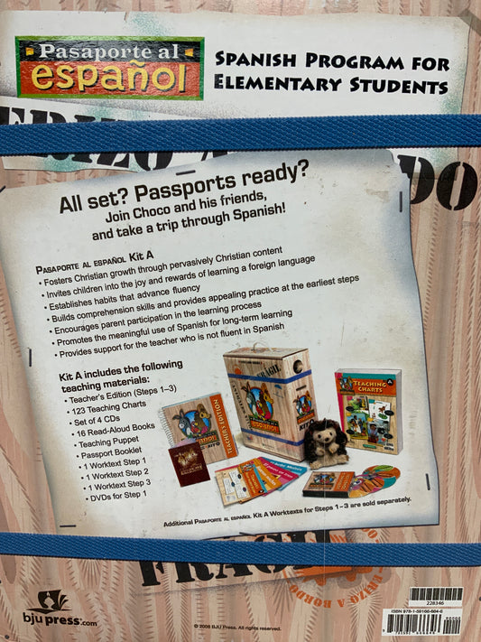 BJU Pasaporte al Español Kit A