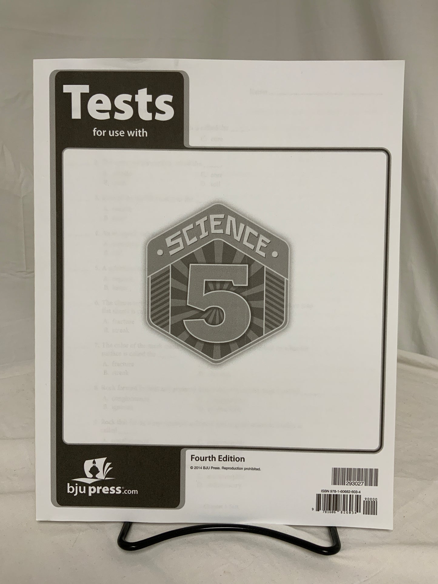 BJU Science 5 (4th Ed.) Set of 4