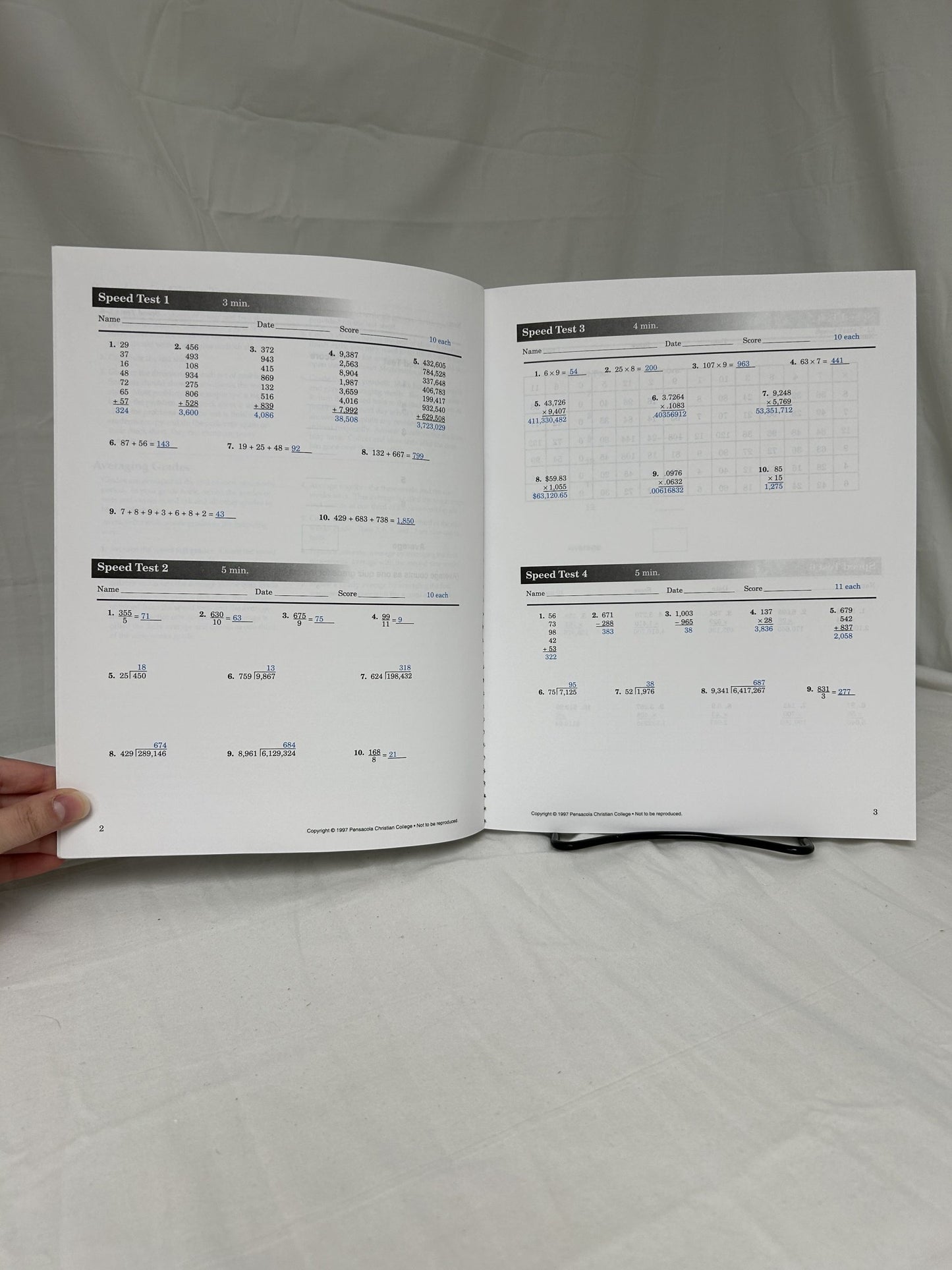 Abeka Consumer Mathematics (2nd Ed.) Set of 7