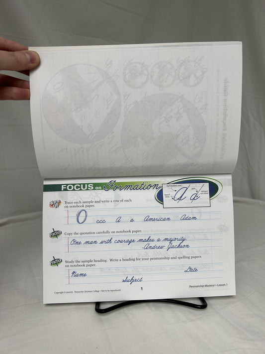 Abeka Penmanship Mastery I (4th Ed.)