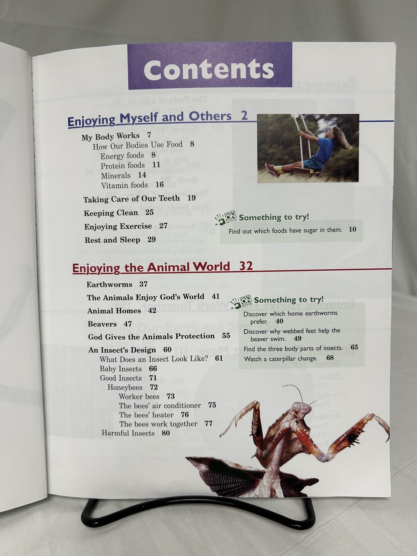 Abeka Enjoying God's World (4th Ed.) Grade 2 Science Reader