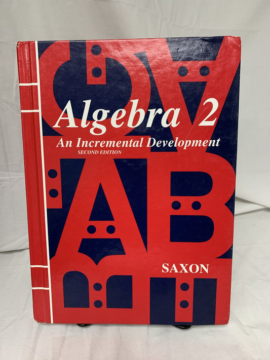 Saxon Algebra 2, 2nd Ed. Set of 3