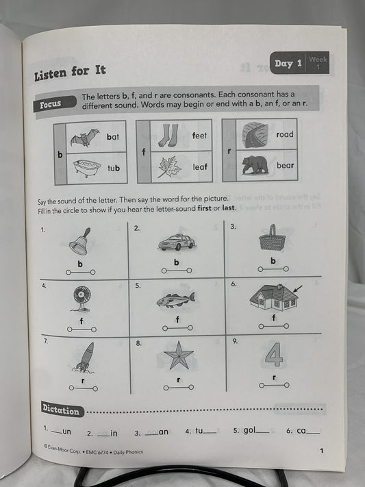 Daily Phonics, Grade 4 - Student Practice Book