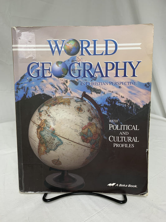 Abeka World Geography Set of 4
