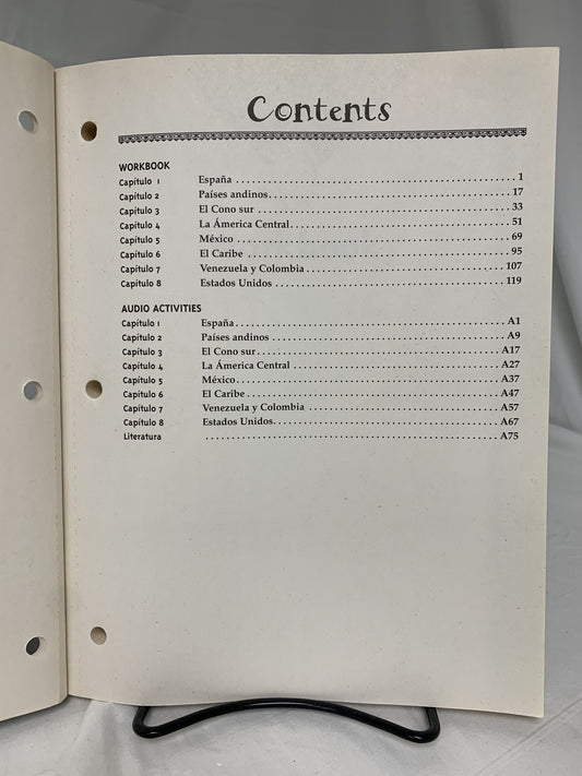 Glencoe Spanish 3 Buen Viaje Workbook and Audio Activities