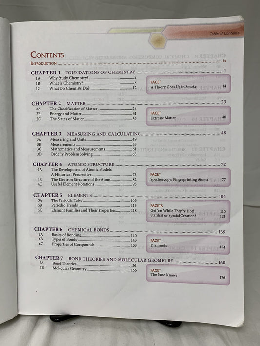 BJU Chemistry (3rd Ed.) Textbook