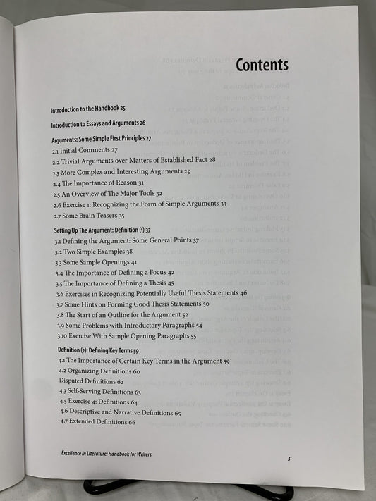 Handbook for Writers