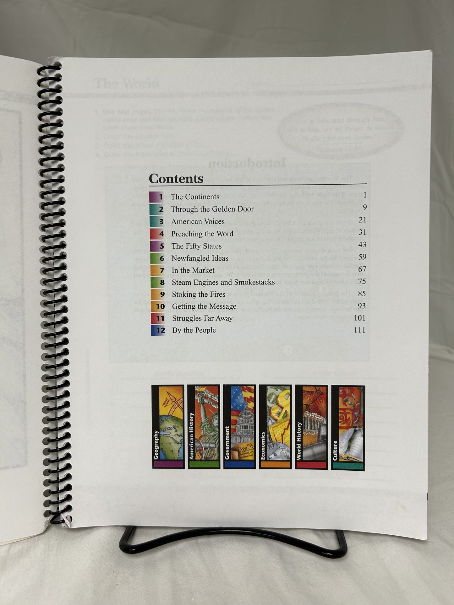 BJU Heritage Studies 4 (2nd Ed.) Worktext Answer Key