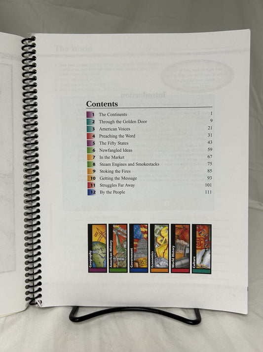 BJU Heritage Studies 4 (2nd Ed.) Worktext Answer Key