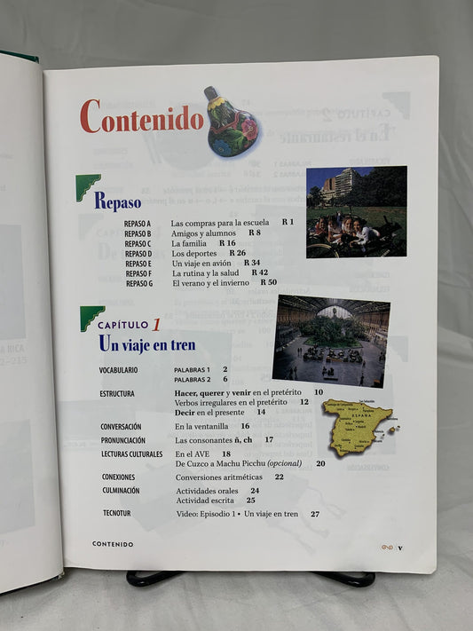 Glencoe Spanish 2 Buen Viaje Textbook