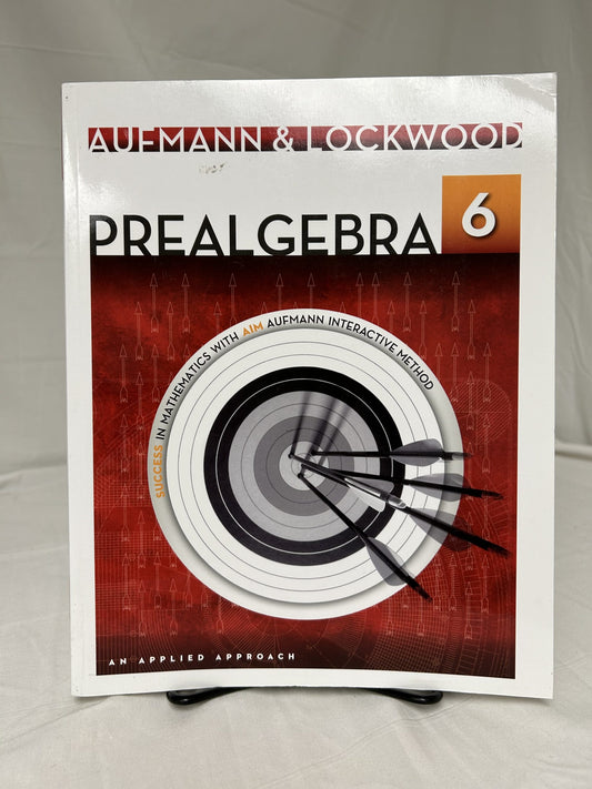 Chalk Dust Pre-Algebra (6th Ed.) Set of 3