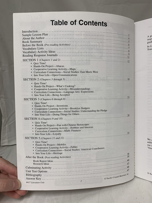 A Guide for Using In the Year of the Boar & Jackie Robinson in the Classroom