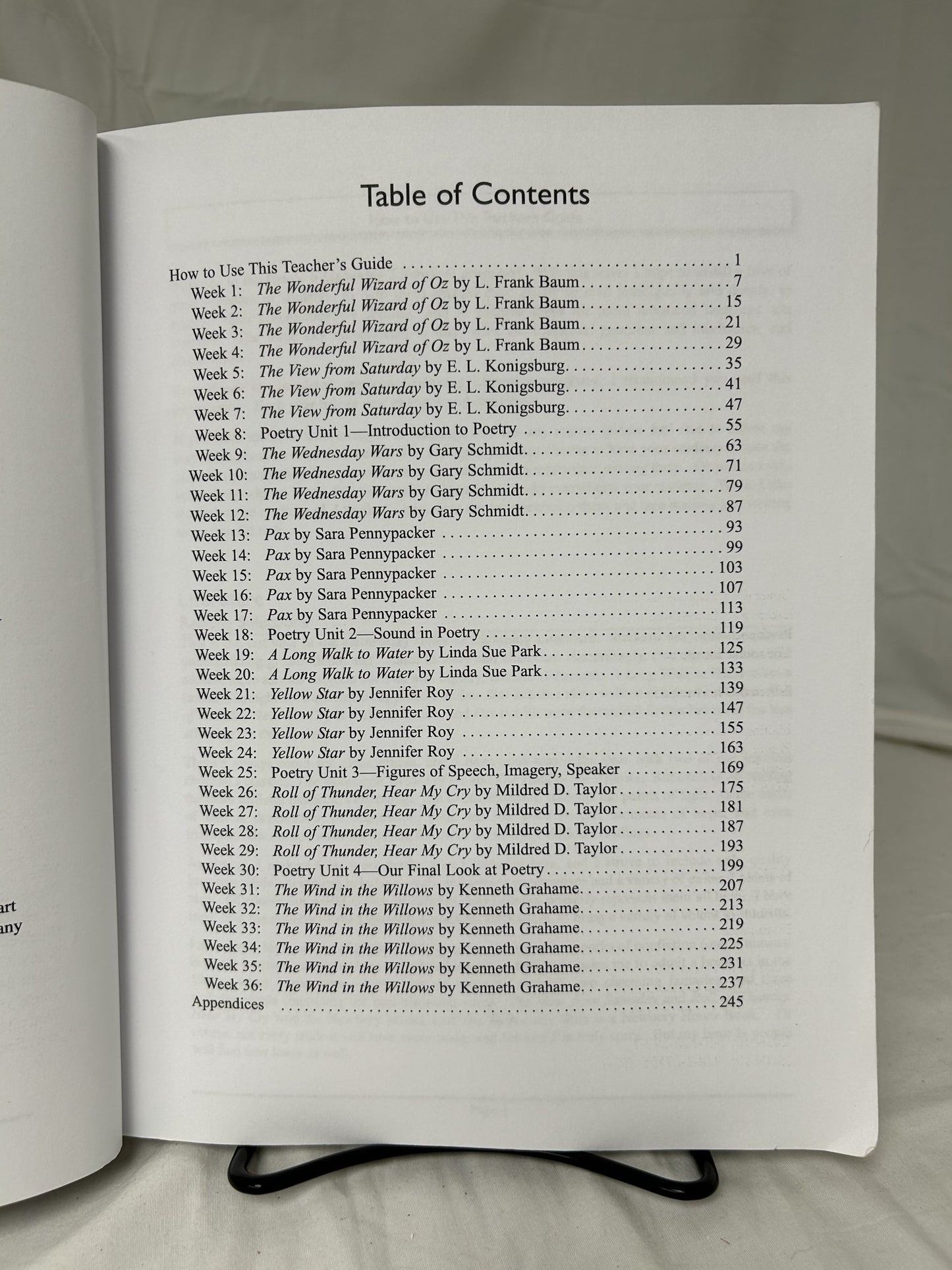Lightning Literature & Composition Grade 6 Teacher's Guide