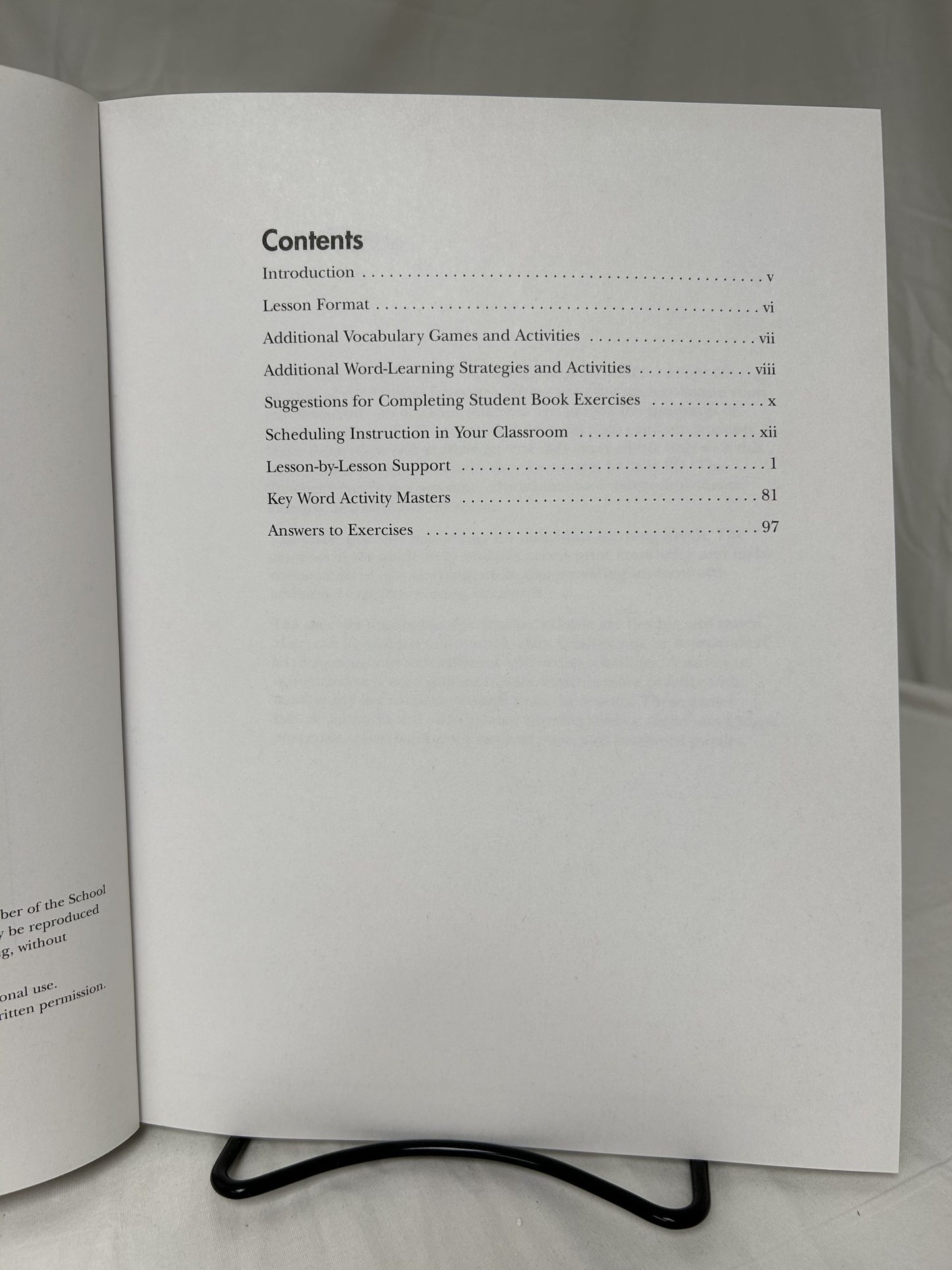 Vocabulary from Classical Roots Book C Teacher's Guide and Answer Key