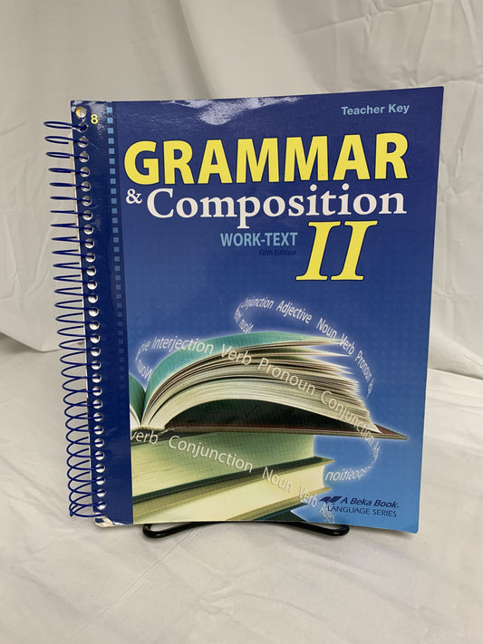Abeka Grammar & Composition II (5th Ed.) Set of 2