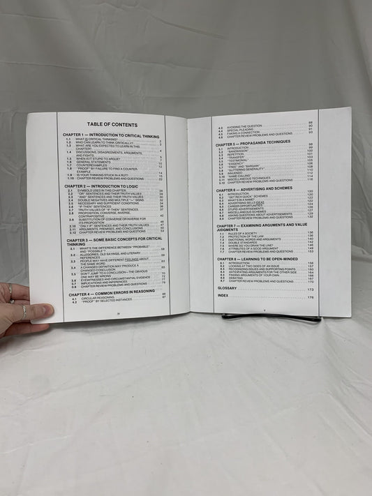 Critical Thinking Book One